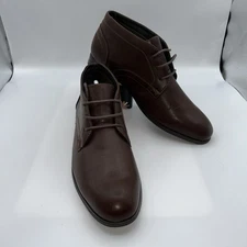 Perry Ellis Portfolio Men’s Boots,Sz 10.5 Lace Up, Brown