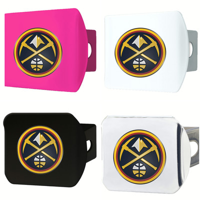 DENVER NUGGETS HITCH COVERS W/COLOR EMBLEM - PICK YOUR COLOR