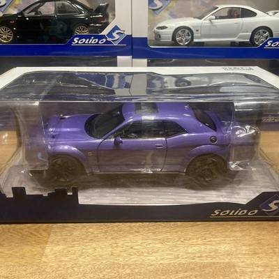 1:18 Solido Diecast Dodge Challenger R/T Scat Package Purple