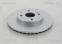 2X Triscan Bremsscheibe Coated 8120 50152C FüR Mazda DE3FS Bifuel MZR DE5FS