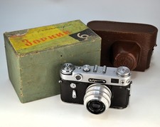 1963 SOVIET USSR "ZORKI 6" rangefinder camera  INDUSTAR-50 M39 LENS, BOXED  6 
