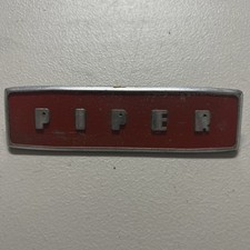 PIPER yoke badge for PA22 TriPacer, Pacer, Colt and other Piper aircraft