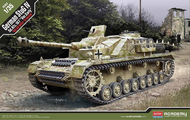 Academy 13522 - 1/35 Stug IV Sd.Kfz.167 Early Version - New
