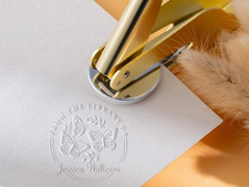 Personalized Book Embosser, Gifts for Book Lovers, From the Library of Book