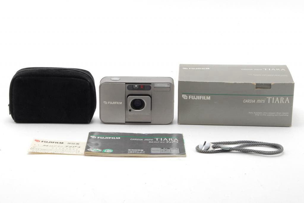 Read [MINT Box] Fujifilm Cardia Mini Tiara Point & Shoot 35mm Film Camera JAPAN