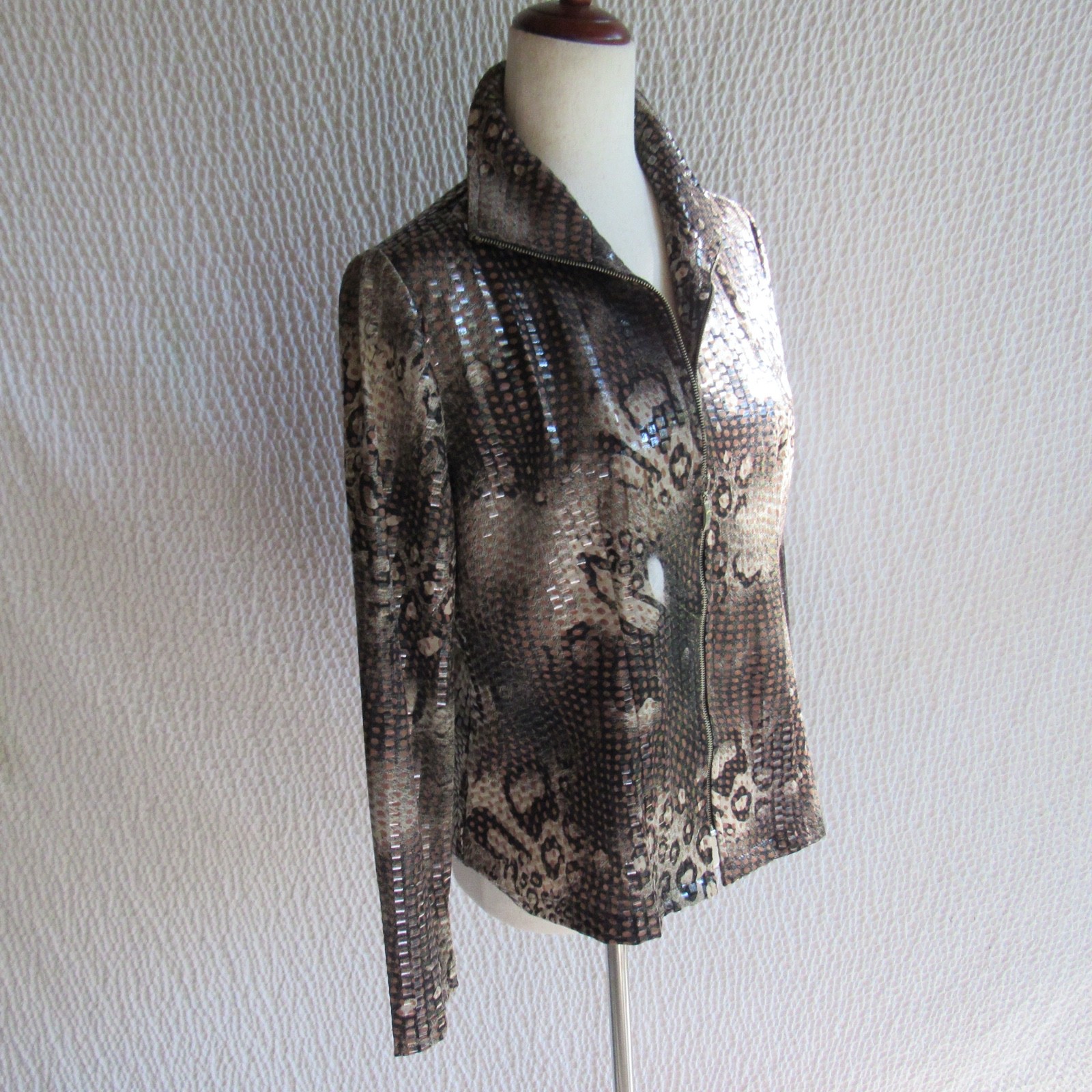 EXCLUSIVELY MISOOK Jacket Small Petite Animal Pri… - image 14