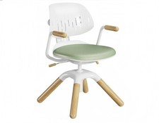 HOKO Ergonomischer Kinder-Schreibtischstuhl Höhenverstellbar mit atmungsaktiver