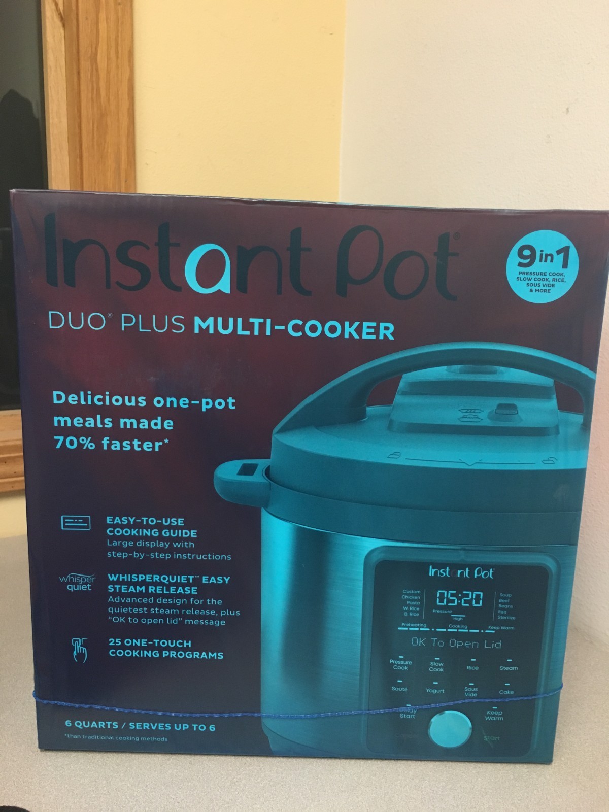6 Qt Black/silver