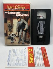 Barefoot Executive VHS 2000 Disney Video Tape Kurt Russell Collection 4 Inserts