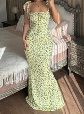 Beautiful Mermaid Maxi Dress Size Large
