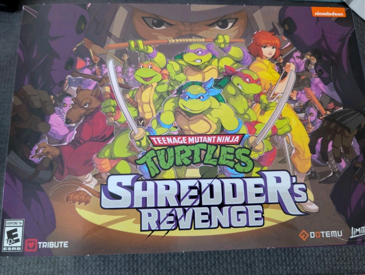 Nintendo Switch TMNT: Shredder's Revenge Ltd Radical Ed. TMNT Teenage Mutant Ninja Turtles:Shredder's Revenge Nintendo