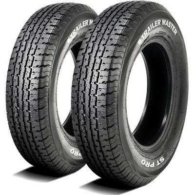 2 Tires Trailer Master ST PRO Steel Belted 235/80R16 Load F 12 Ply (RWL) Trailer