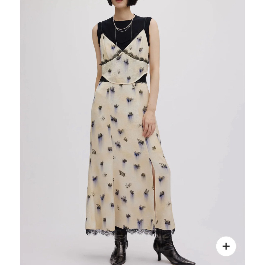 CLARA Satin Cami Dress AMERI Vintage - image 2