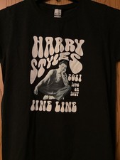 Harry Styles -  Fine Line - Love On Tour  - 2021 Black Shirt - M -Ladies