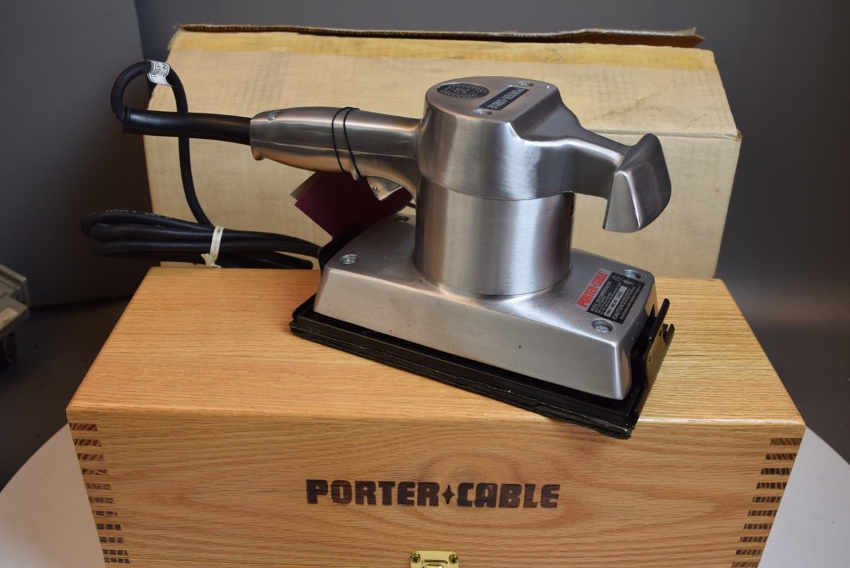 NEW COLLECTIBLE COMMEMORATIVE PORTER CABLE 505 PAD SANDER 25th