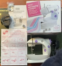 Hobbycraft Mini Sewing Machine Mains/Battery full instructions WITH FOOT PEDAL