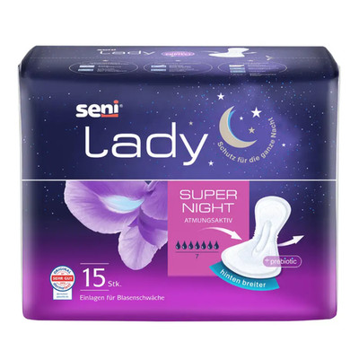 Seni Lady Super Night Inkontinenzeinlagen 15/180 Stück