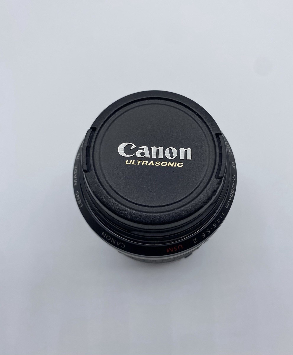 Canon EF 55-200mm f/4.5-5.6 II USM Ultrasonic Zoom Lens GREAT