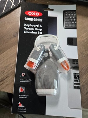 OXO Good Grips Keyboard & Screen Deep Cleaning Set for Computer Laptop New Seal