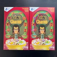 2023 Marvel Loki Lucky Charms Cereal Exclusive Limited Edition 2 of 3,500 Disney