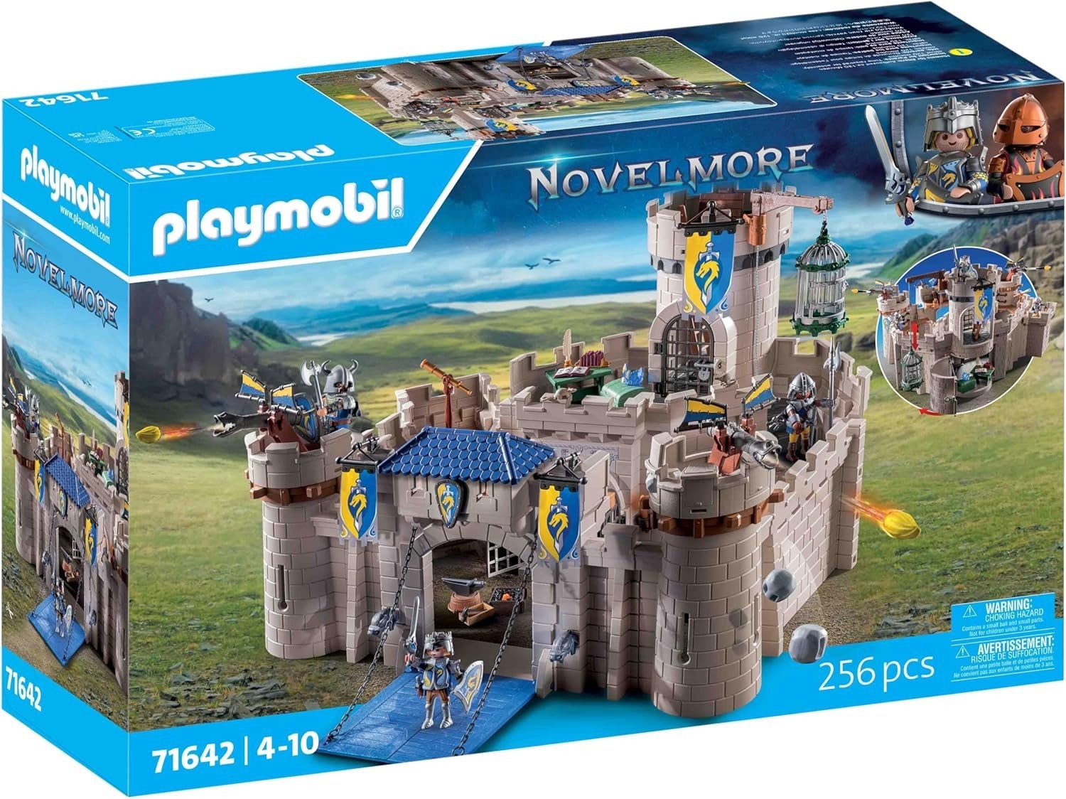 Château Arwynn PLAYMOBIL Novelmore 71642 pour jouer aux chevaliers en famille