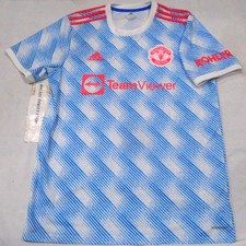 Adidas Manchester United 2021/2022 Away Football Soccer Jersey Shirt Size Large