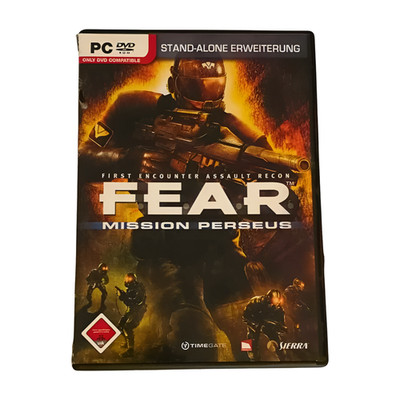 F.E.A.R. Mission Perseus PC DVD Sierra Horror Ego-Shooter Stand-Alone Sehr Gut