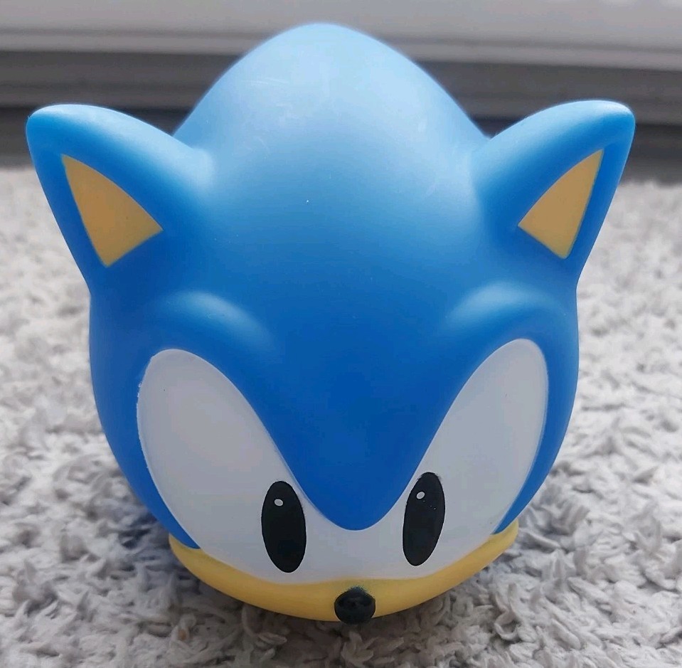 Sonic The Hedgehog - Lamp Night Light Gaming Gamer Room Mancave Toy Videogame!!!