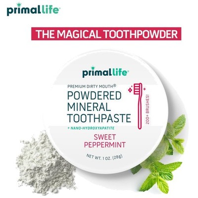 Kaolin Bentonite Clay Toothpaste Alternative