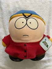 VINTAGE South Park Eric Cartman Plush Toy Comedy Central 1998 Weighted Feet Wear