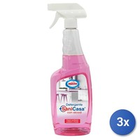 3X Amacasa OberfläChendesinfektionsmittel 750 Ml + Triggerreiniger 8004393003756