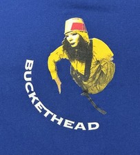 Buckethead 2005 Tour T-Shirt Praxis Giant Robot Slaughterhouse Skin Piles KFC