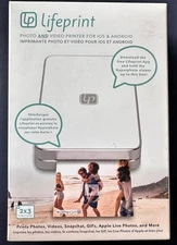 Lifeprint 3x4.5 Portable Photo AND Video Printer for iPhone and Android.
