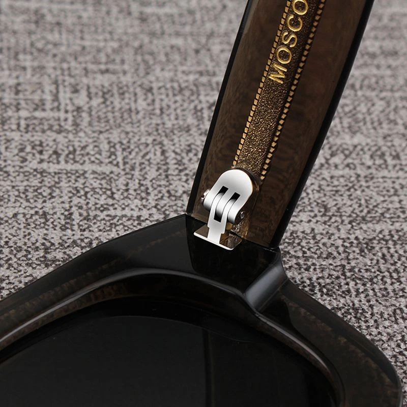 Очки солнцезащитные MOSCOT LEMTOSH женские серые зеленые толстая оправа поляризованные солнцезащитные очки мужские - Изображение 4 из 4