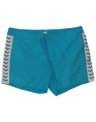 ARENA Boys Graphic Swimming Shorts 15-16 Years XL Blue Colourblock QC10 - Image 1 of 3
