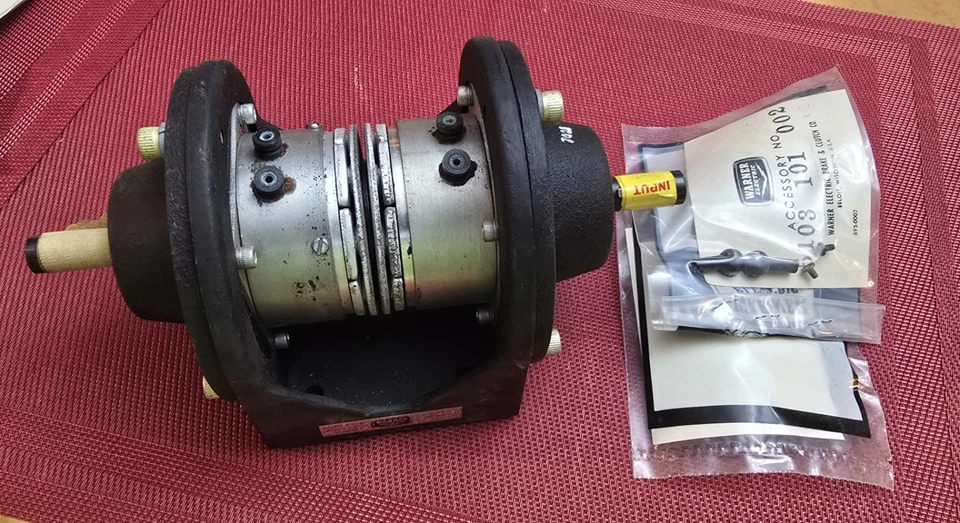Warner Electric EP-250 Electro-Pack embrague/tracción de freno 6V NOS - Imagen 3 de 4