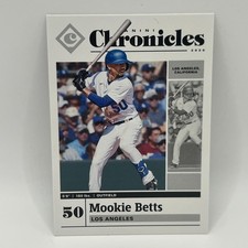 2020 Panini Chronicles Mookie Betts #17 LAD