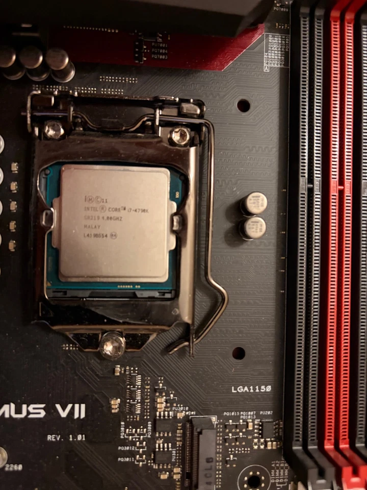 Intel 4790k CPU including Maximus Hero VII Motherboard and 16GB RAM - Image 2 of 4