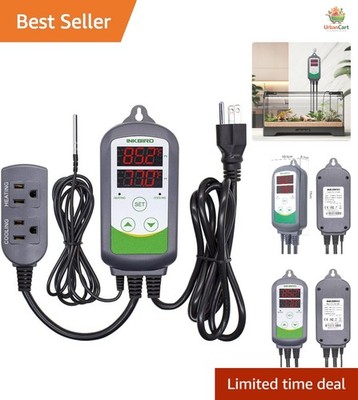 User-Friendly ITC-308 Temperature Controller   Ideal for Fermenting & Plants