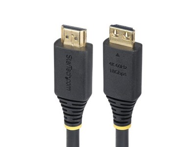 StarTech 3ft (91m) High Speed HDMI Cable with Gripping Connectors, 4K 60Hz/1440p