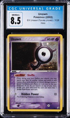 Unown graded CGC 8.5 for sale on eBay