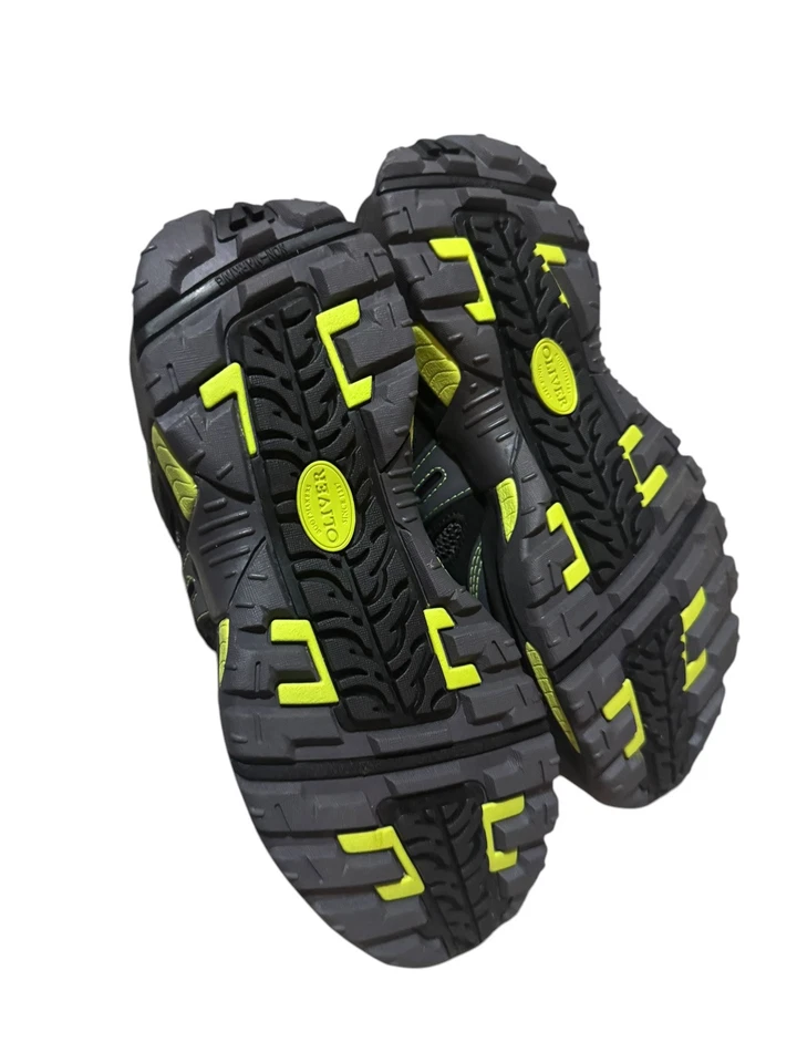 Botas Oliver Punta de Acero Cuero y Malla Industrial Senderista Tobillo Bajo Para Mujer Talla 10.5 Foto 3 de 4