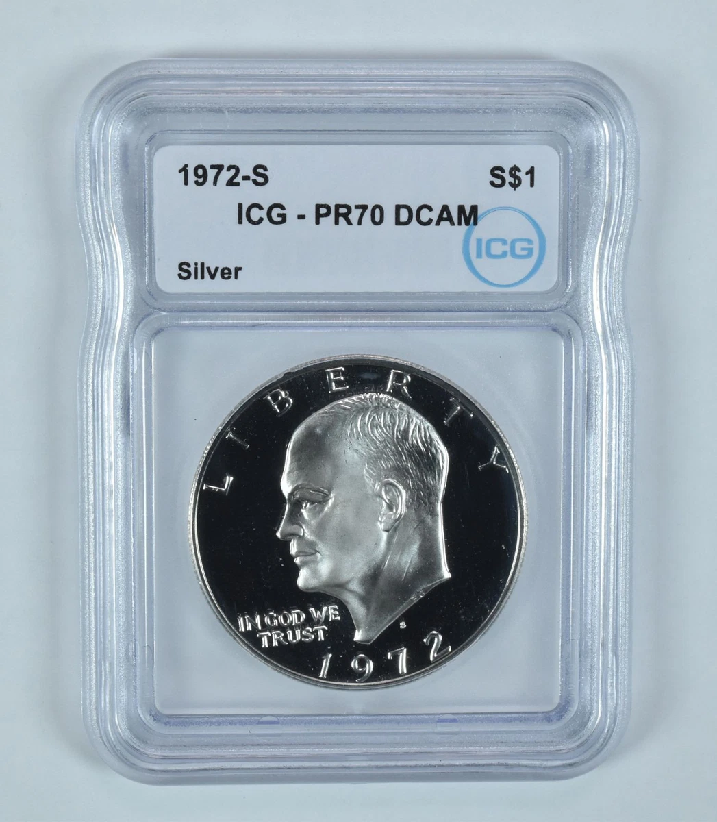 ICG Certified Eisenhower US Dollars (1971-1978) for sale | eBay