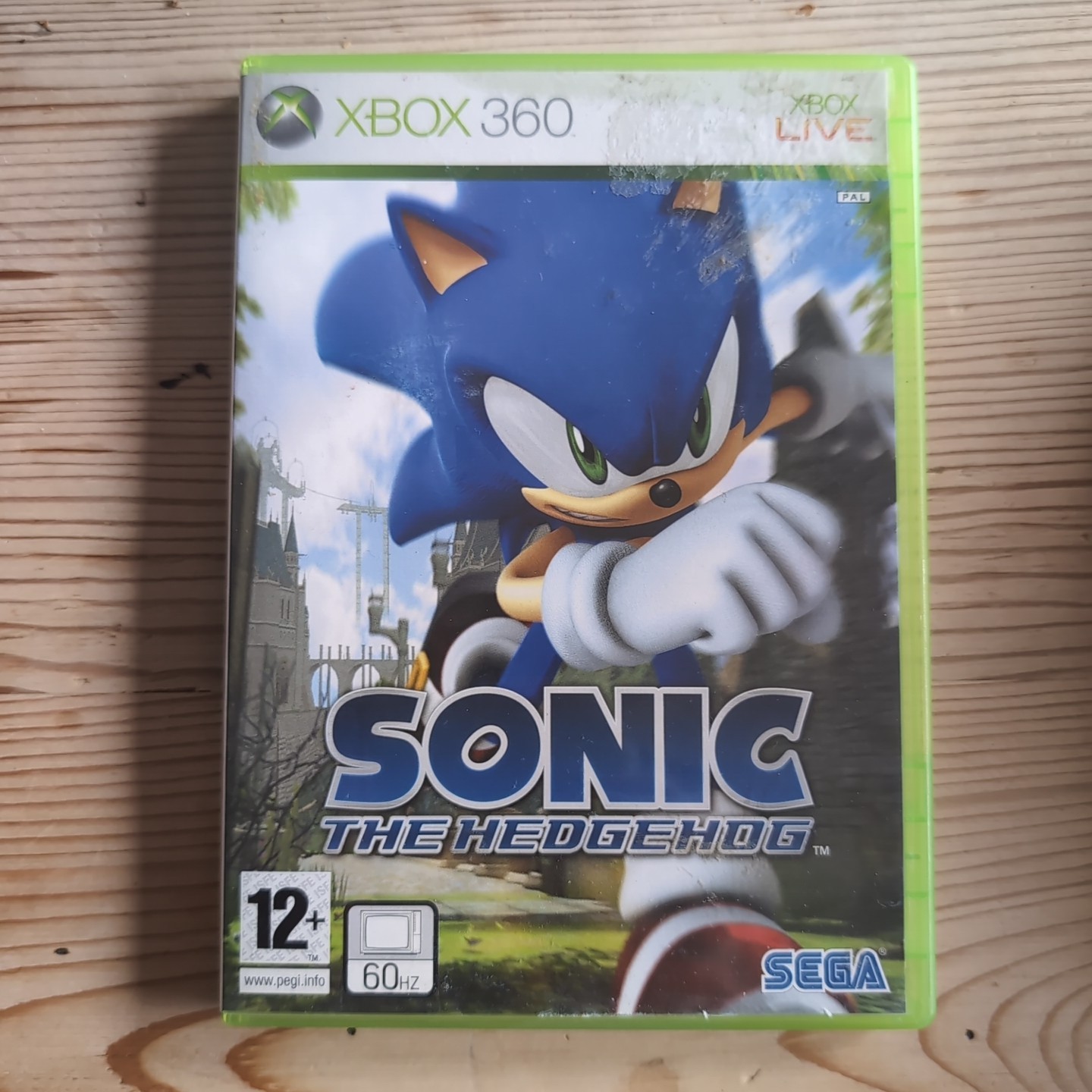 Sonic The Hedgehog Xbox 360 Video Game PAL Action Adventure