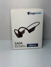 TugaMobi SA04 Bone Conducting Open-Ear Wireless Headphones with Dual Drivers NB4