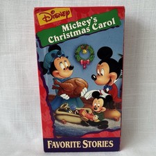 Walt Disney Mini Classics - Mickeys Christmas Carol VHS, 1997