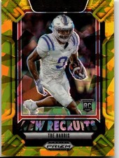 2025 Panini Prizm Draft Picks - New Recruits Tre Harris #2 Gold Ice Prizm (RC)