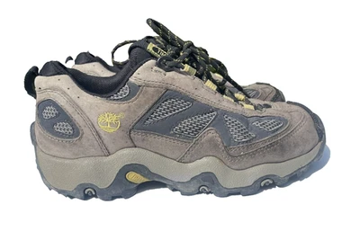 Timberland Youth Brown Hiking Sneakers Leather Round Toe Lace Up Shoes Size 5M - Image 1 of 4