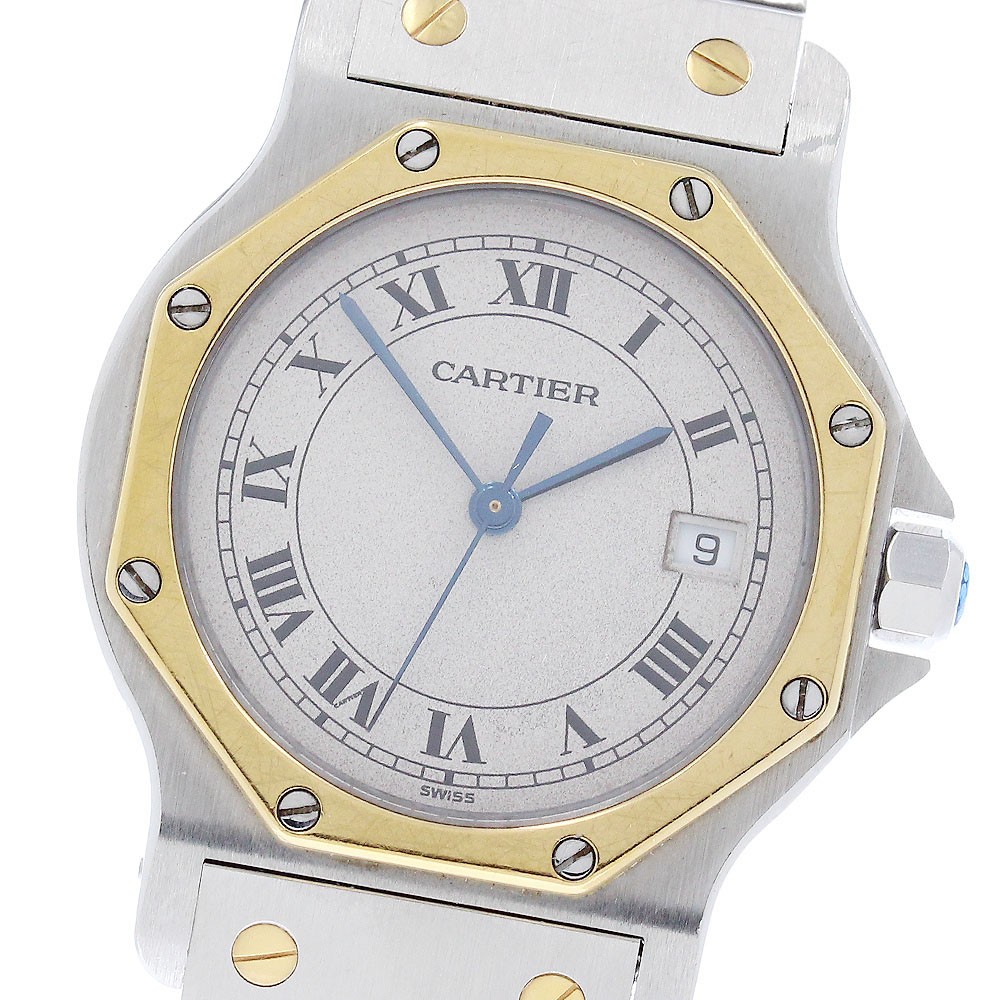 CARTIER Santos Octagon LM W2001583 YG