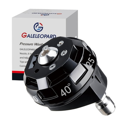 #ad 6 in 1 Pressure Washer Nozzle Tips 6 in 1 Quick Change Over and Adjustable ... $22.39